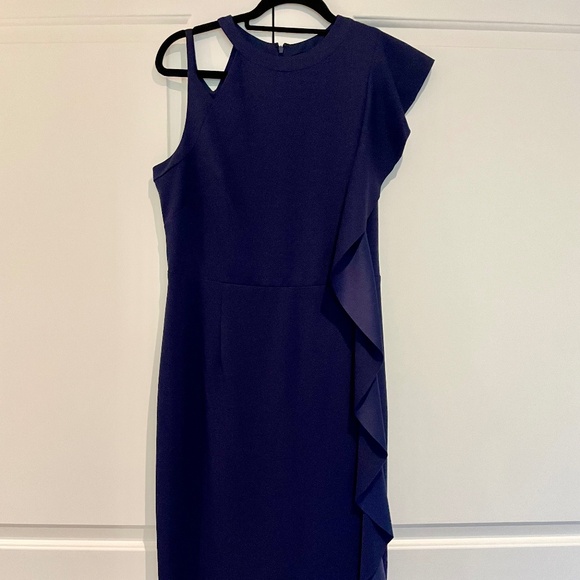MARINA Dresses & Skirts - Stylish midnight blue tailored dress